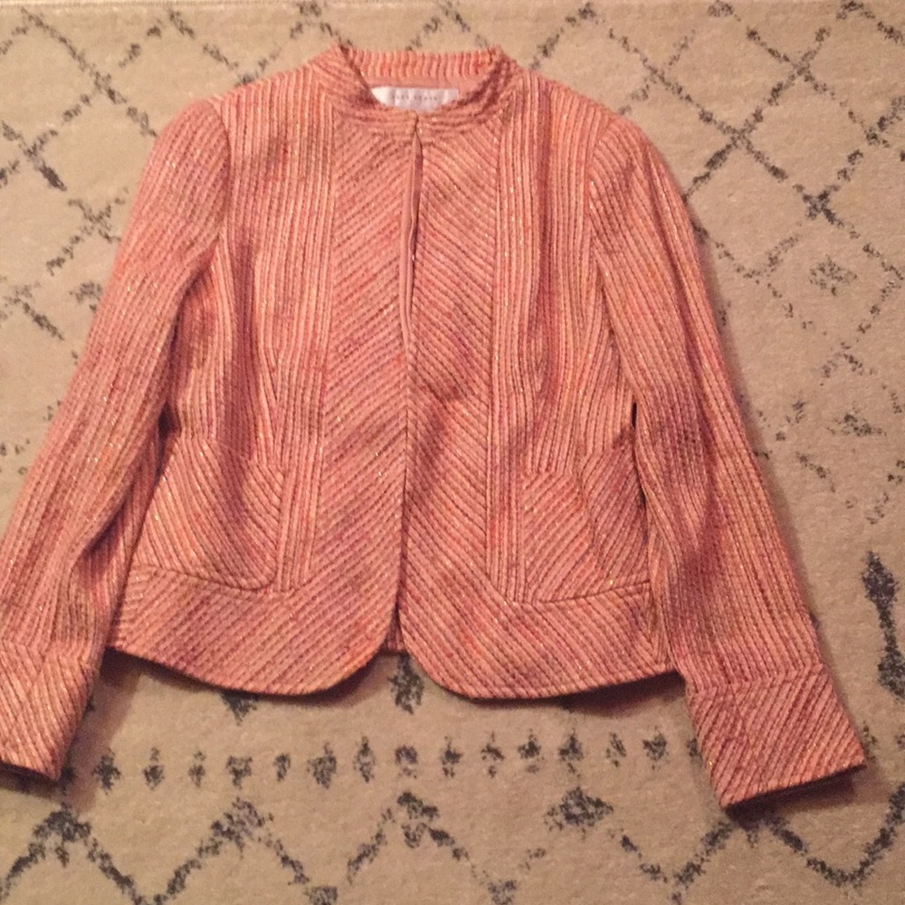 Zara pink shimmery blazer size 4